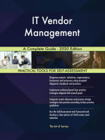 IT Vendor Management A Complete Guide - 2020 Edition