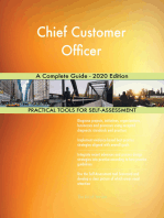 Chief Customer Officer A Complete Guide - 2020 Edition