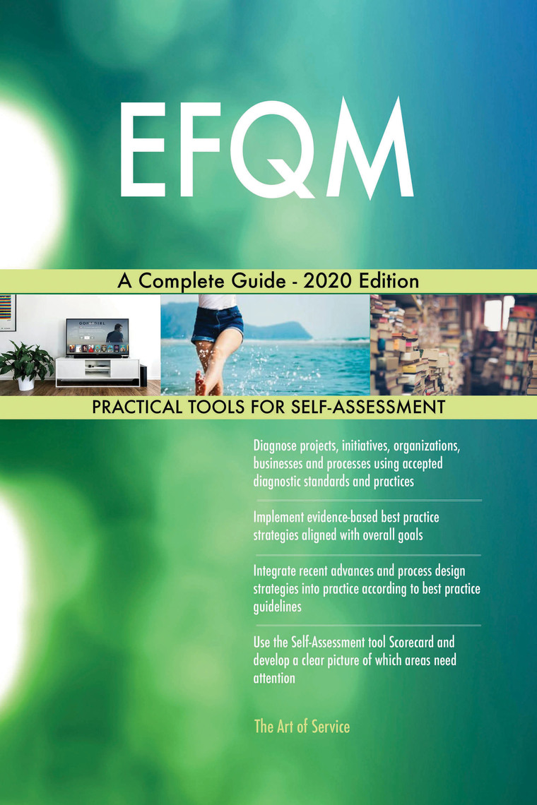 EFQM A Complete Guide 2020 Edition By Gerardus Blokdyk Book Read 