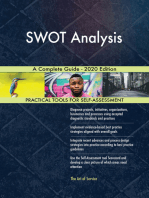 SWOT Analysis A Complete Guide - 2020 Edition