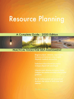 Resource Planning A Complete Guide - 2020 Edition