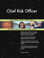 Chief Risk Officer A Complete Guide - 2020 Edition