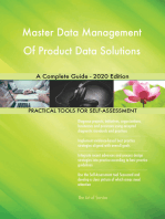 Master Data Management Of Product Data Solutions A Complete Guide - 2020 Edition