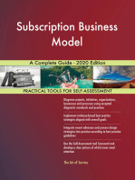 Subscription Business Model A Complete Guide - 2020 Edition