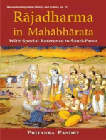 Rajadharma in Mahabharata: With Special Reference to Shanti-Parva