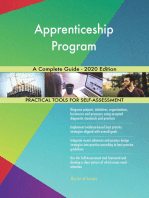 Apprenticeship Program A Complete Guide - 2020 Edition