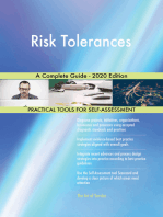 Risk Tolerances A Complete Guide - 2020 Edition