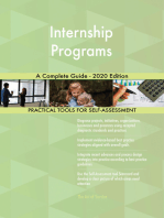 Internship Programs A Complete Guide - 2020 Edition