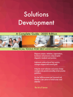 Solutions Development A Complete Guide - 2020 Edition