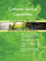 Customer Service Capabilities A Complete Guide - 2020 Edition