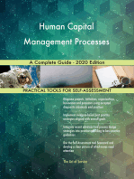 Human Capital Management Processes A Complete Guide - 2020 Edition