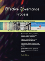 Effective Governance Process A Complete Guide - 2020 Edition