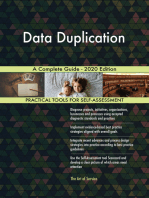 Data Duplication A Complete Guide - 2020 Edition