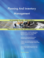 Planning And Inventory Management A Complete Guide - 2020 Edition