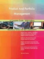 Product And Portfolio Management A Complete Guide - 2020 Edition