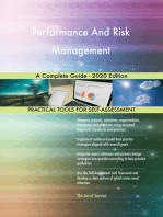Performance And Risk Management A Complete Guide - 2020 Edition