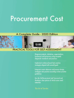 Procurement Cost A Complete Guide - 2020 Edition