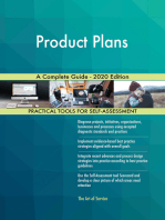 Product Plans A Complete Guide - 2020 Edition