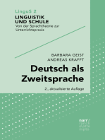 Deutsch als Zweitsprache: Sprachdidaktik für mehrsprachige Klassen
