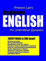 Preston Lee's Beginner English For Indonesian Speakers