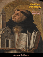 Medieval Philosophy: A History of Philosophy