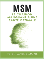 MSM: Le chaînon manquant à une santé optimale