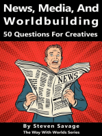 News, Media, and Worldbuilding: 50 Questions For Creatives: Way With Worlds, #13