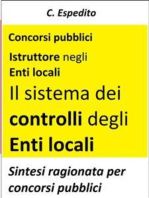 Il sistema dei controlli degli enti locali: Teoria e test per concorsi pubblici