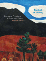 Radical as Reality: Form and Freedom in American Poetry