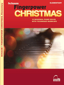 Fingerpower® Christmas: 10 Seasonal Piano Solos with Technique Warm-Ups Elementary Level