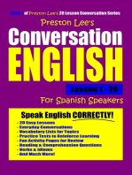 Preston Lee's Conversation English For Spanish Speakers Lesson 1: 20