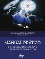 Manual Prático de Técnica Operatória e Cirurgia Experimental