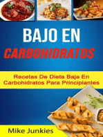 Bajo En Carbohidratos: Recetas De Dieta Baja En Carbohidratos Para Principiantes: Cocina / General
