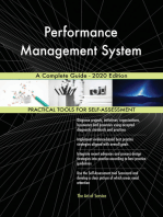 Performance Management System A Complete Guide - 2020 Edition