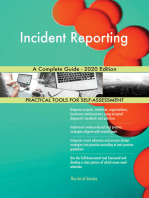 Incident Reporting A Complete Guide - 2020 Edition