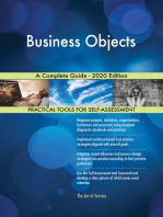 Business Objects A Complete Guide - 2020 Edition