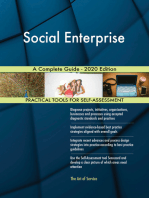 Social Enterprise A Complete Guide - 2020 Edition