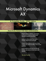 Microsoft Dynamics AX A Complete Guide - 2020 Edition