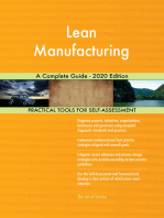 Lean Manufacturing A Complete Guide - 2020 Edition