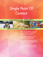 Single Point Of Contact A Complete Guide - 2020 Edition
