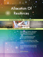 Allocation Of Resources A Complete Guide - 2020 Edition