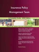 Insurance Policy Management Team A Complete Guide - 2020 Edition