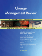 Change Management Review A Complete Guide - 2020 Edition
