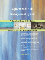 Operational Risk Management System A Complete Guide - 2020 Edition