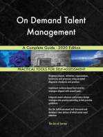 On Demand Talent Management A Complete Guide - 2020 Edition