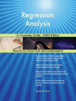 Regression Analysis A Complete Guide - 2020 Edition