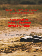 A Matter of Public Record Investigation