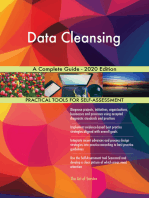 Data Cleansing A Complete Guide - 2020 Edition