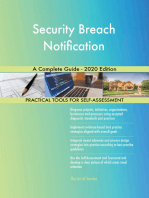 Security Breach Notification A Complete Guide - 2020 Edition