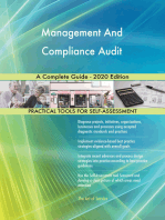 Management And Compliance Audit A Complete Guide - 2020 Edition